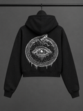$ERPENT CROP HOODIE