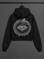 $ERPENT CROP HOODIE