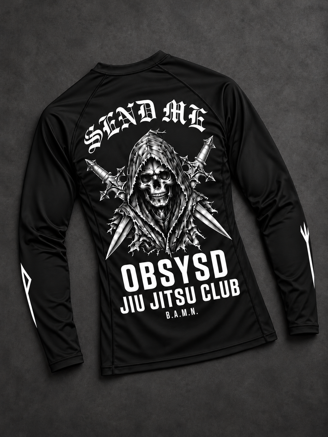 $END ME MN$ RA$H GUARD